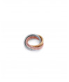 Anillo acero tricolor Anillo acero tricolor