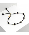 copia de Pulsera 7 nudos de la suerte, en plata bañada en oro copia de Pulsera 7 nudos de la suerte, en plata bañada en oro