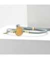 Pulsera Talismán plata bañada en oro 18kl Pulsera Talismán plata bañada en oro 18kl