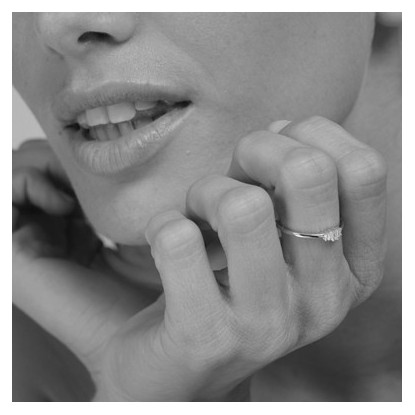 Anillo Oro Degrade Diamantes Baguette