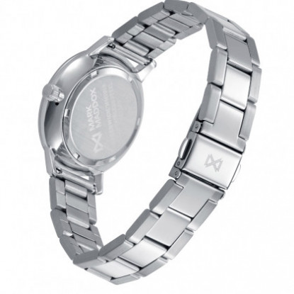 Reloj  Mark Maddox caja de acero, 5 atm, brazalete de acero, movimiento cuarzo
