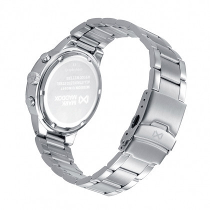 Reloj Mark Maddox caja de acero, 10 atm, brazalete de acero, movimiento cuarzo