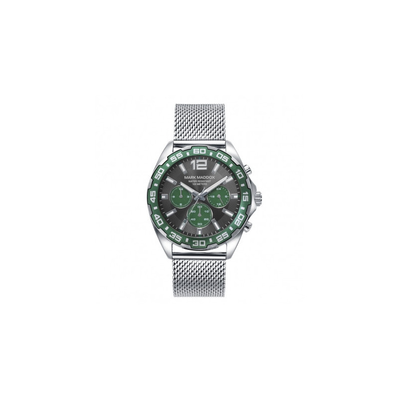 Reloj Mark Maddox de Hombre Mission caja y malla milanesa de acero Reloj Mark Maddox de Hombre Mission caja y malla milanesa de acero