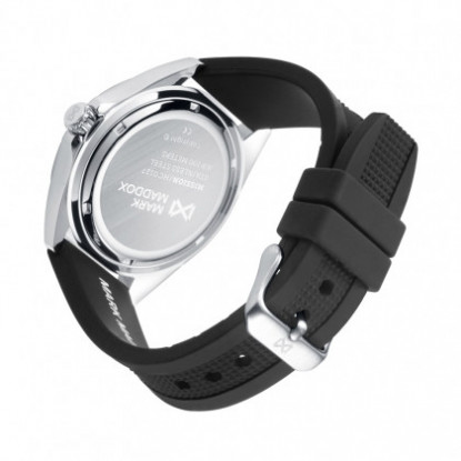 Reloj Mark Maddox de Hombre Mission caja de acero y correa de silicona