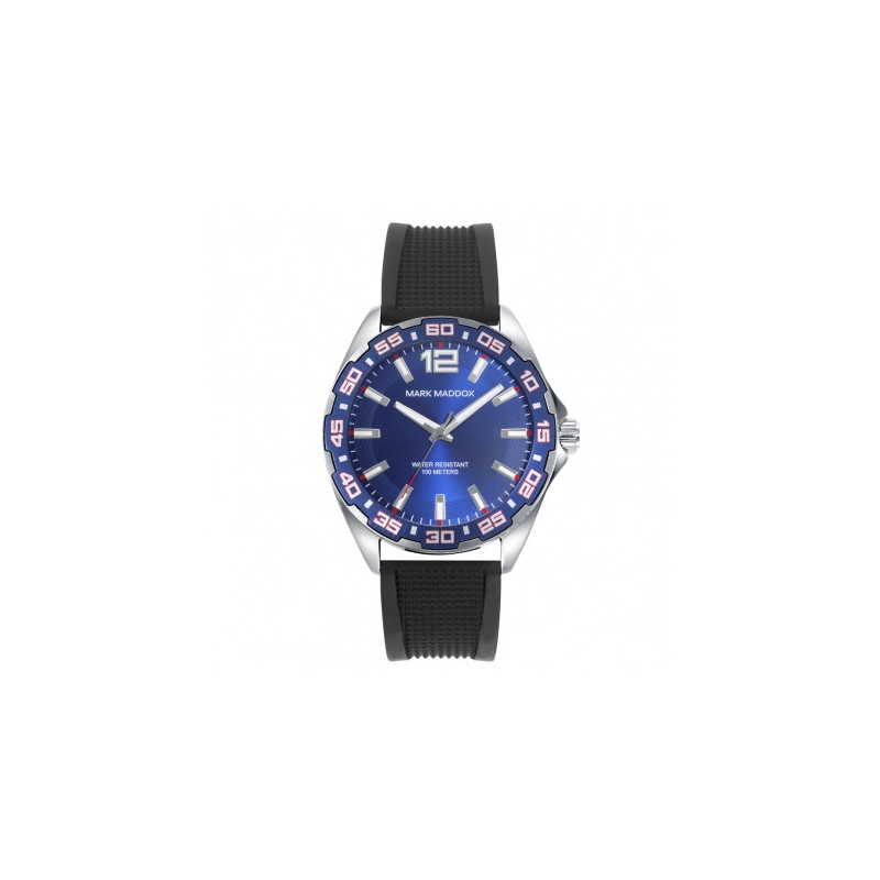Reloj Mark Maddox de Hombre Mission caja de acero y correa de silicona Reloj Mark Maddox de Hombre Mission caja de acero y correa de silicona