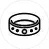 Anillos de acero de hombre